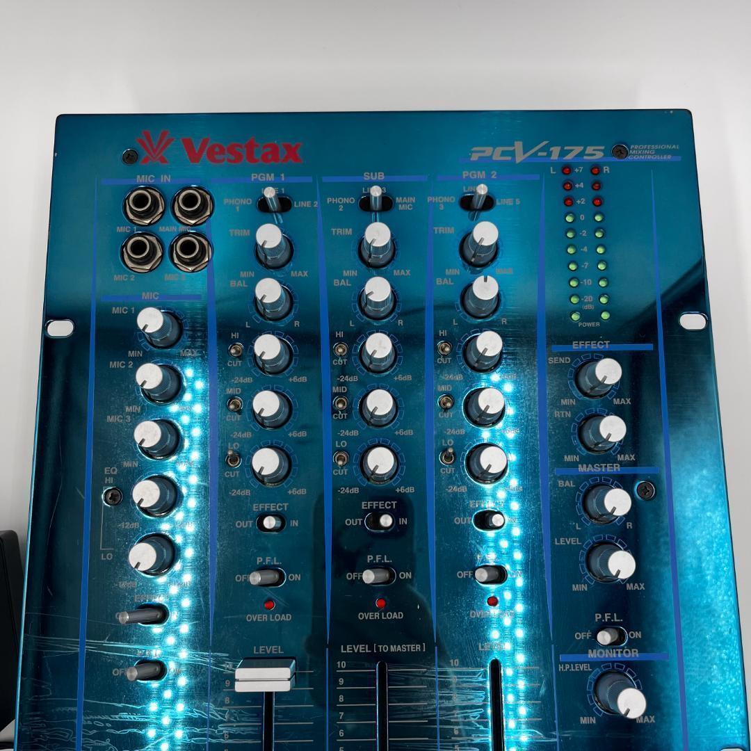 Vestax PCV-175 3 系統 ミキサー 音出し確認 - メルカリ