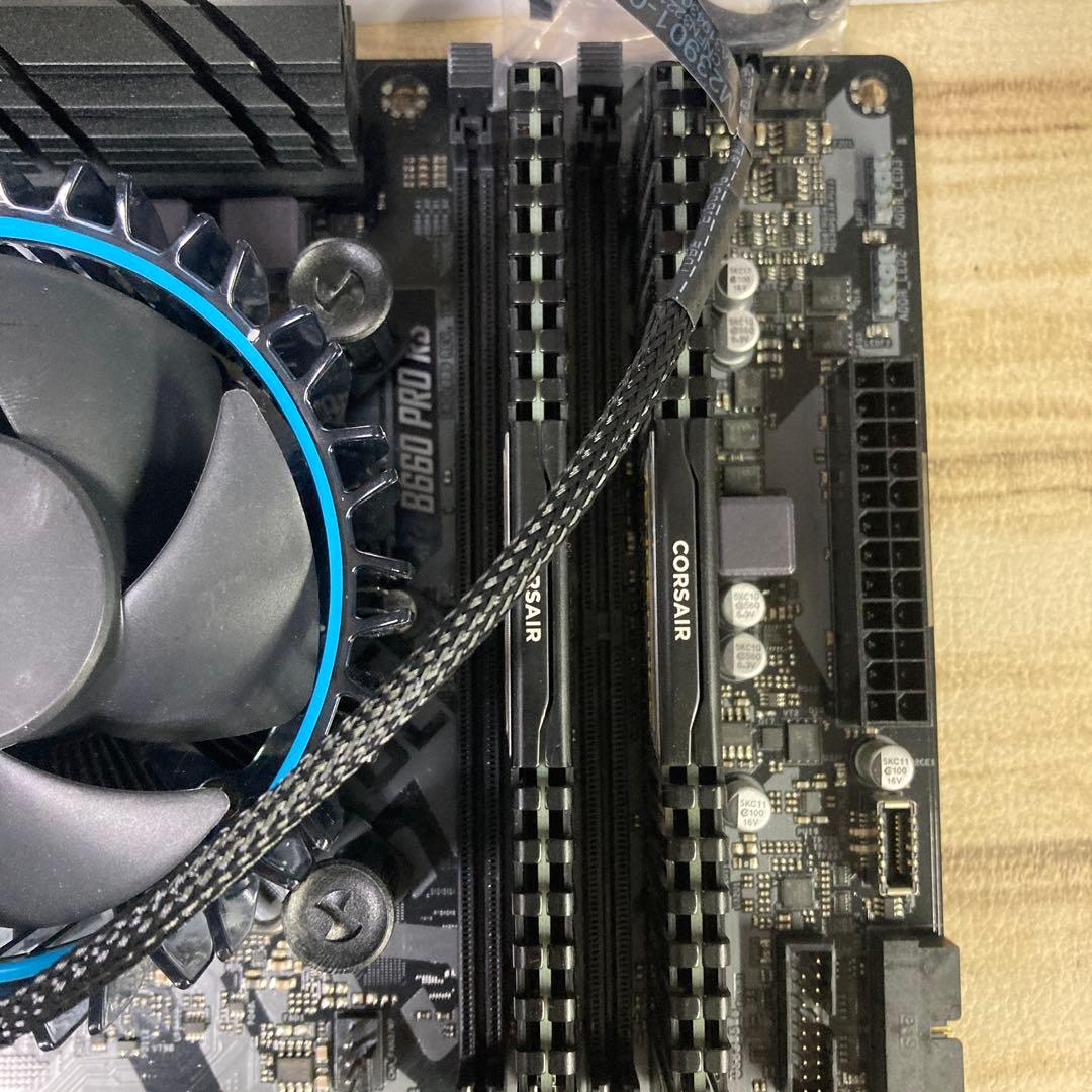 動作品セット】B660RS pro i3-12100 ssd メモリ - メルカリ