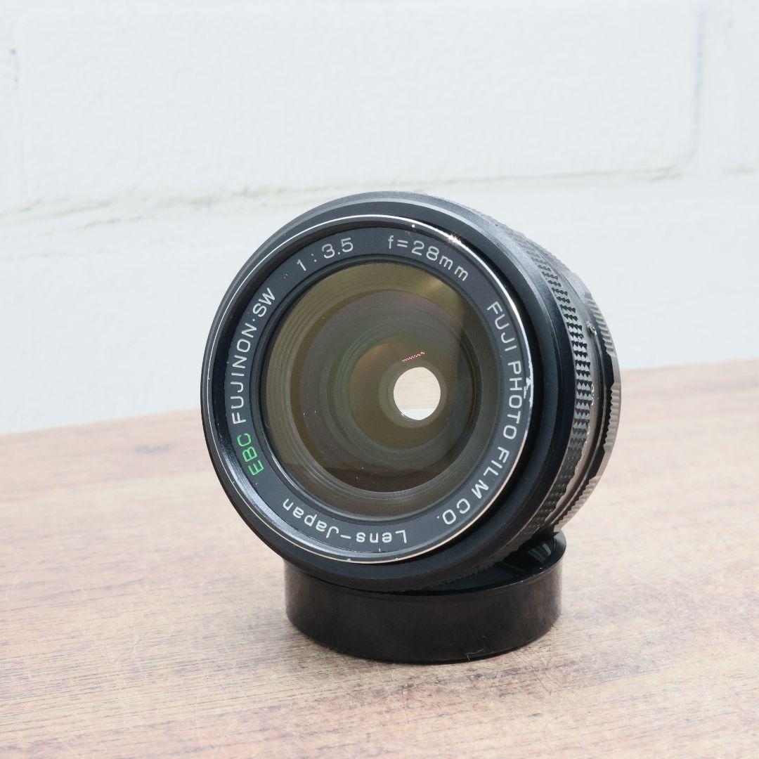 EBC FUJINON・SW 28mm F3.5 後期型 《純正レンズフード付》