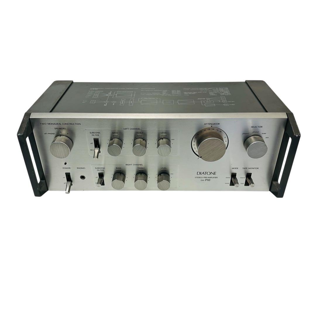 DIATONE プリアンプ コントロールアンプ DA-P10 ダイアトーン DIATONE DA-P10 プリアンプ