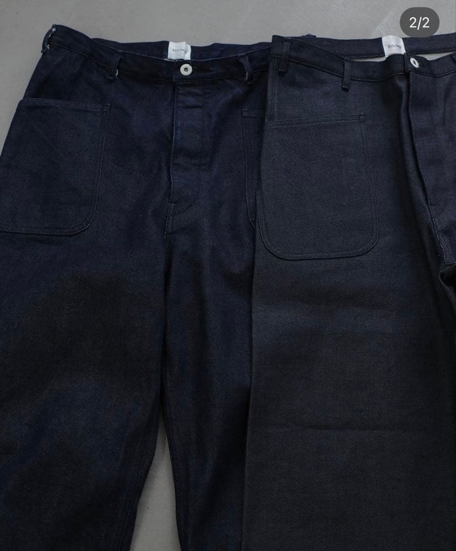 river 青山 別注 BISOWN Limited USN Denim 新品 - メルカリ