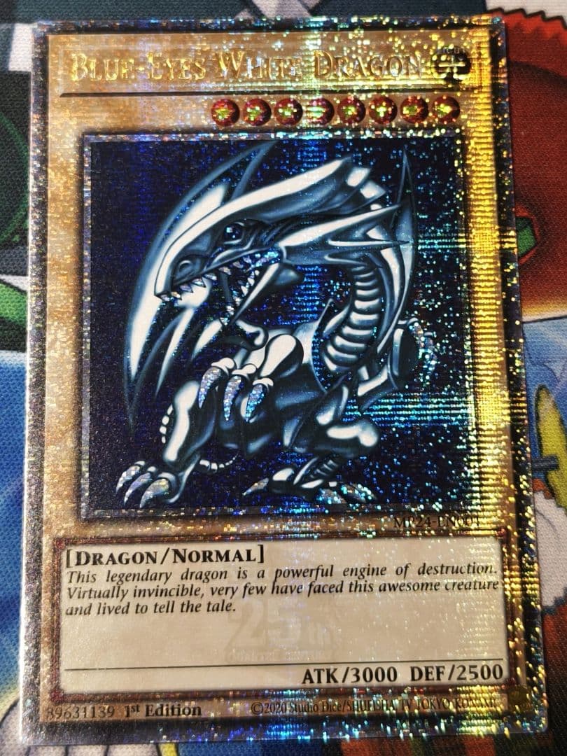 英語版EU版】青眼の白龍 25thシークレット クオシク MP24 - メルカリ