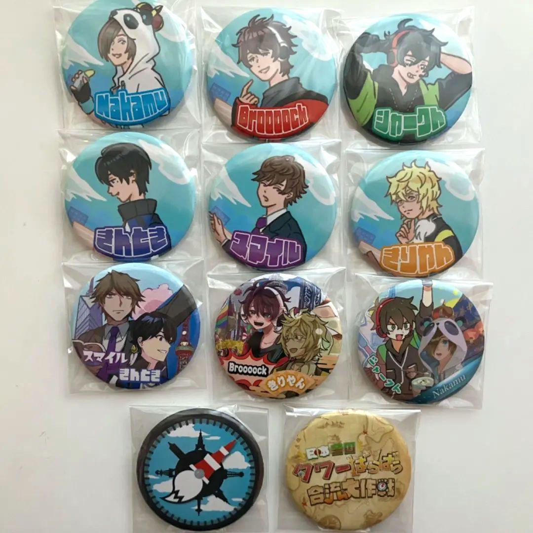 ワイテルズ 缶バッジ タワばら 東京 コンプリート11個セット - メルカリ