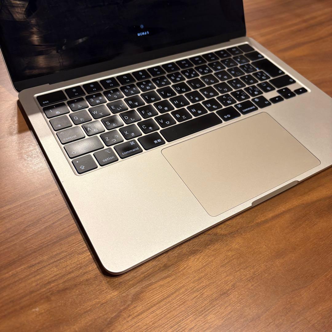 MacBook Air M2メモリ16GB スターライト256GB箱あり - メルカリ