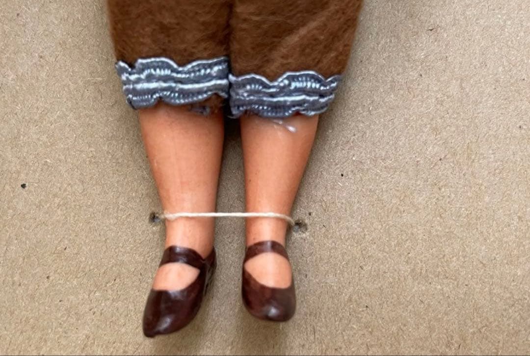 アンティーク Hertwig うさぎ ビスクドール ミニョネット オリジナル箱