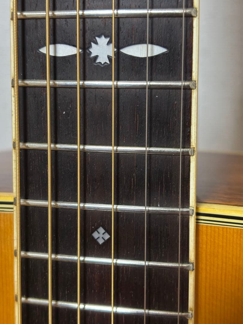 程度上々❗️レア‼️初期型 大文字ロゴCAT'S EYESアコギCE300調整済