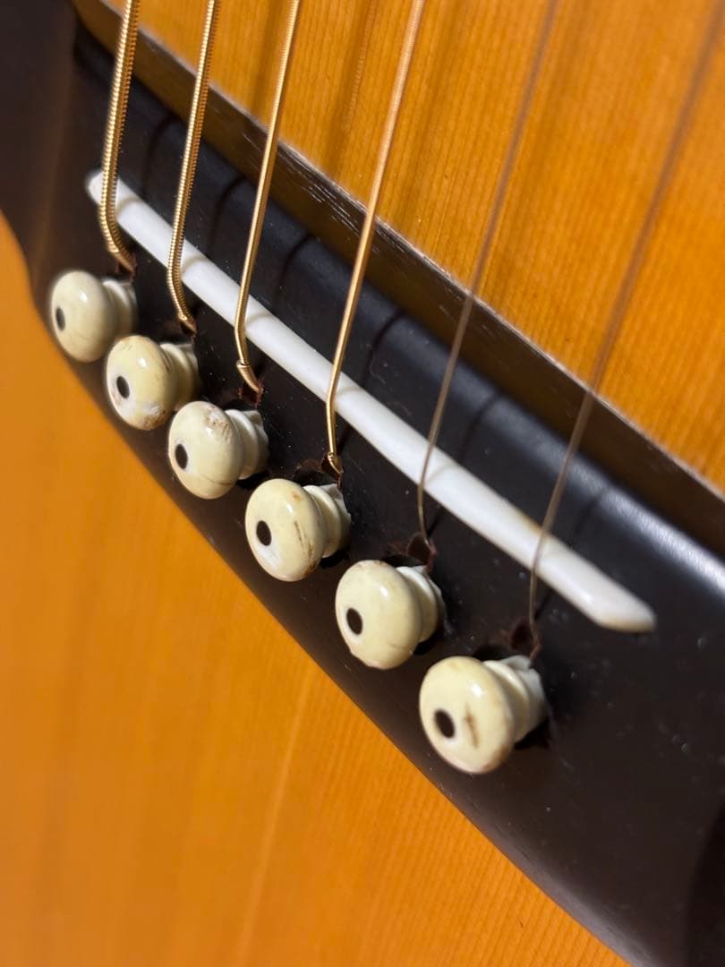 程度上々❗️レア‼️初期型 大文字ロゴCAT'S EYESアコギCE300調整済