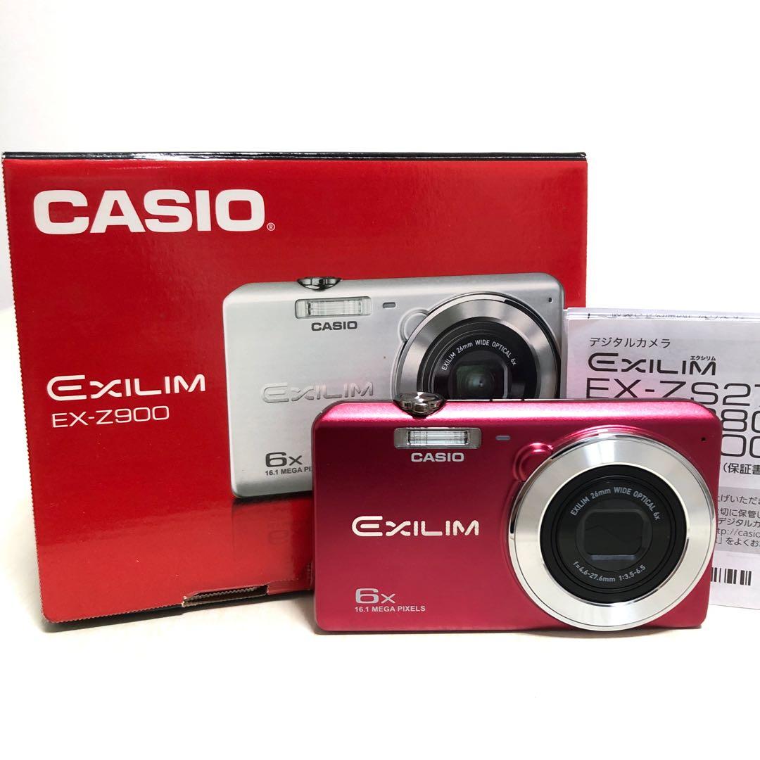 【美品】CASIO カシオ　EXILIM EX-Z900 Amazon | CASIO(カシオ) デジタルカメラ EXCILIM レッド EX-Z900 RD