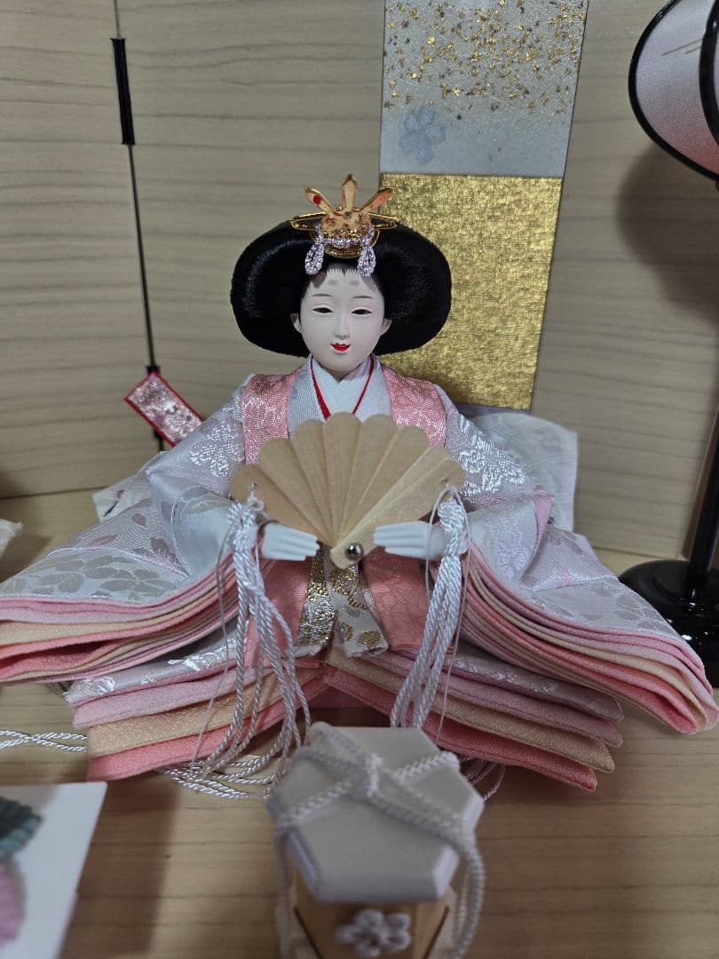 一点限り】雛人形 収納飾り HS26