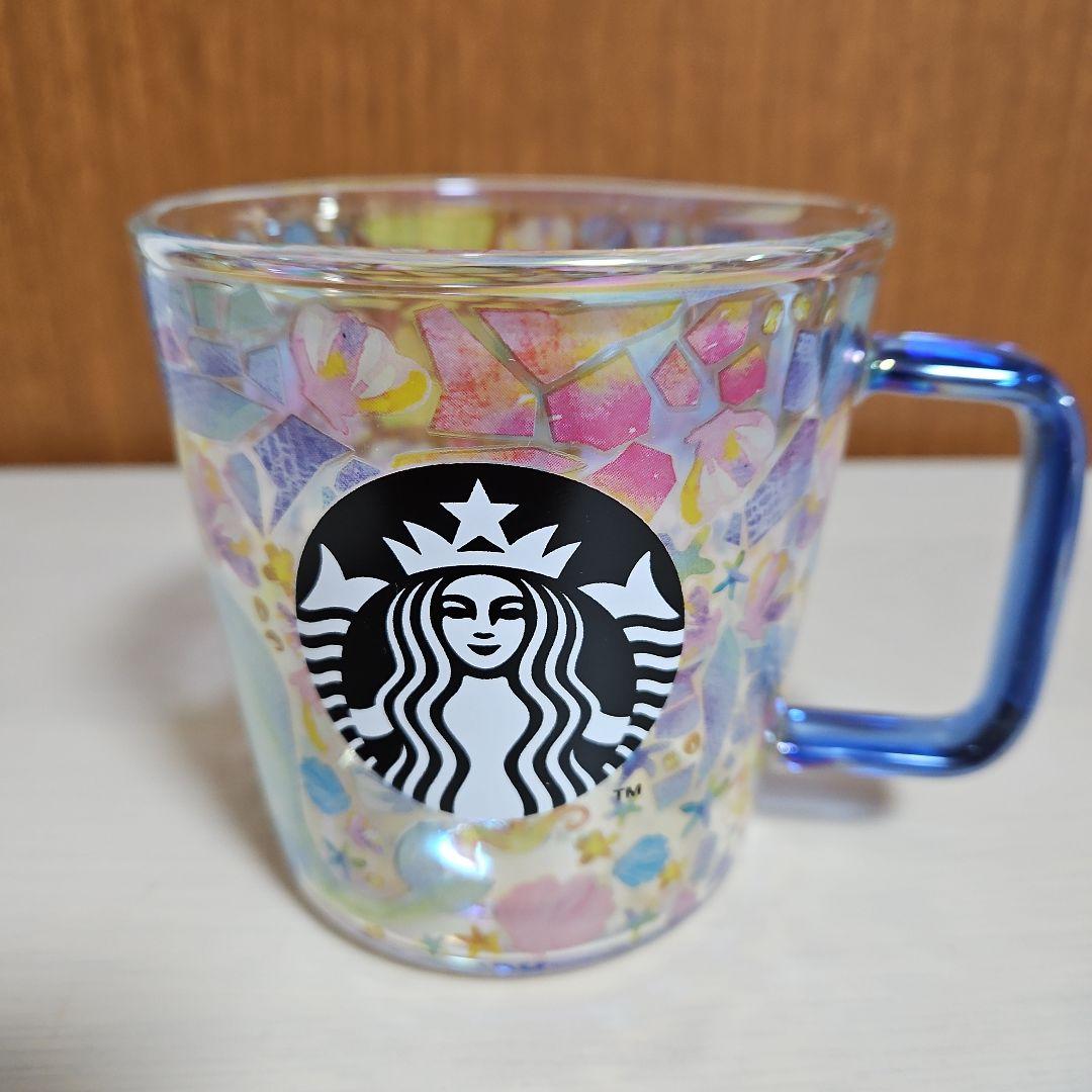 スターバックス 耐熱グラス マグカップ プリズム くじら - メルカリ