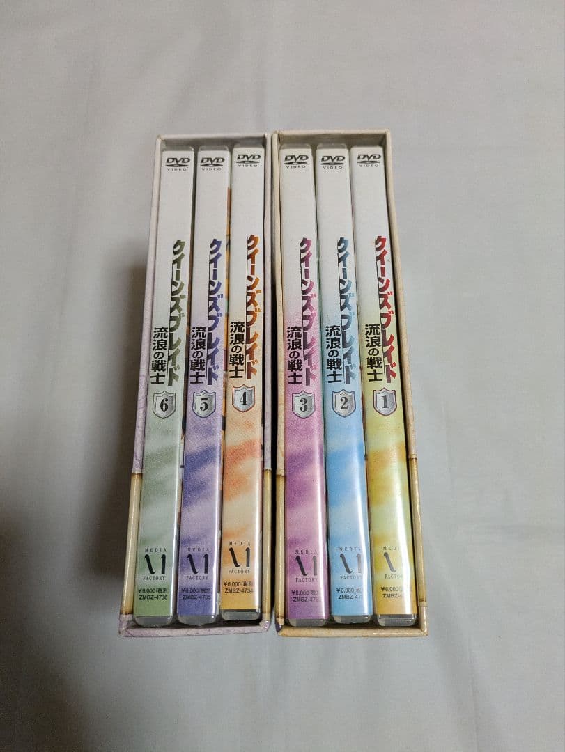 Queen's Blade DVD 全6巻セット