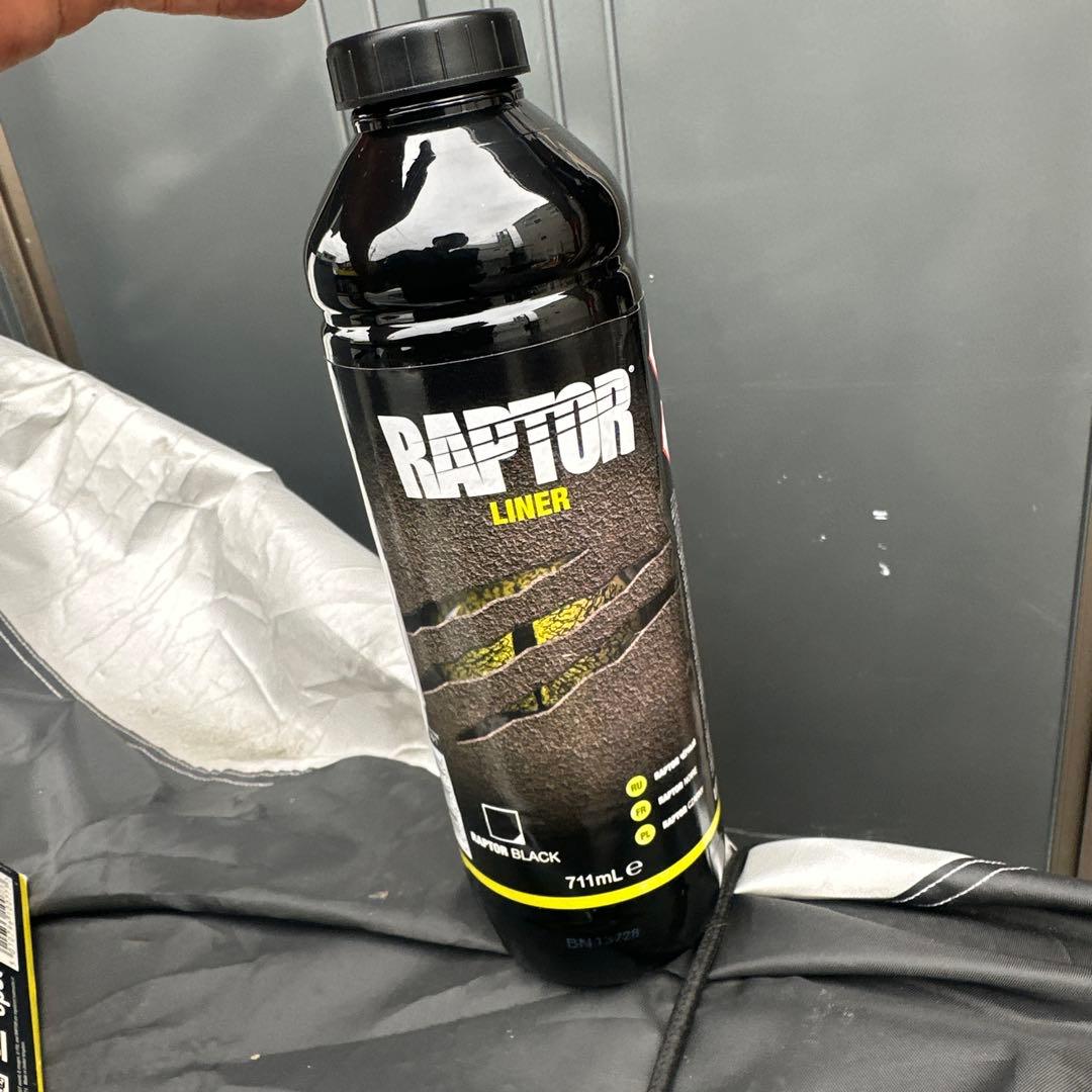 ラプター塗装塗料‼️未使用‼️ RAPTOR ブラック保護コーティング 0.95L
