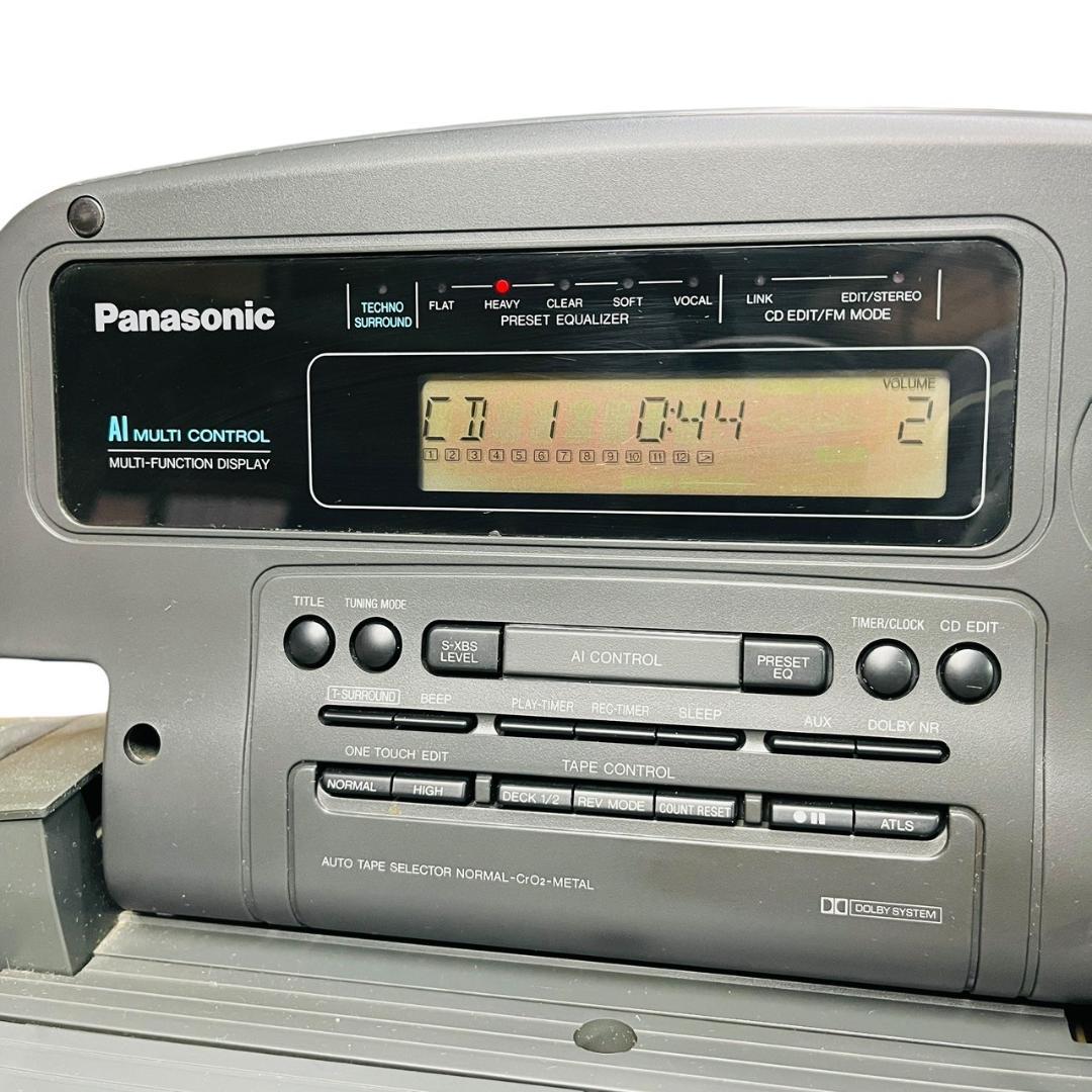 Panasonicパナソニック RX-DT707 コブラトップ CDラジカセ - メルカリ