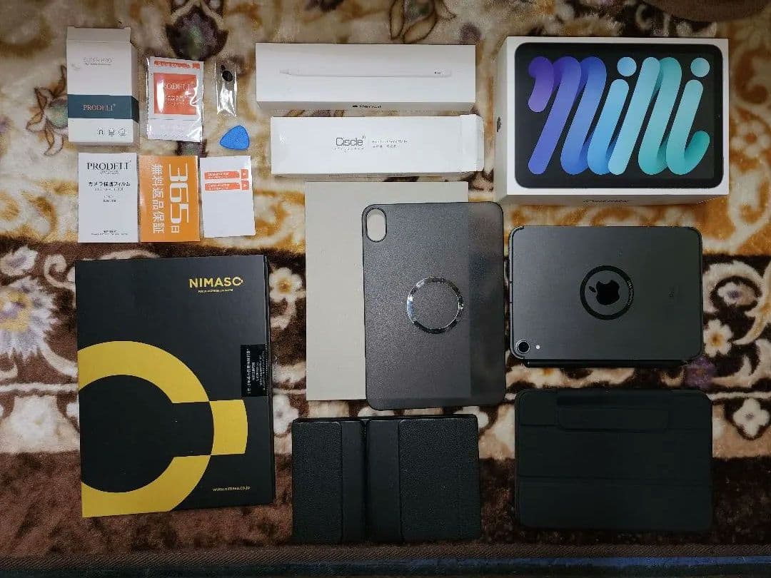 iPad mini6 256gb セルラーモデル　付属品多数 Apple iPad mini 8.3インチ 第6世代 Wi-Fi+Cellular 256GB 2021年秋