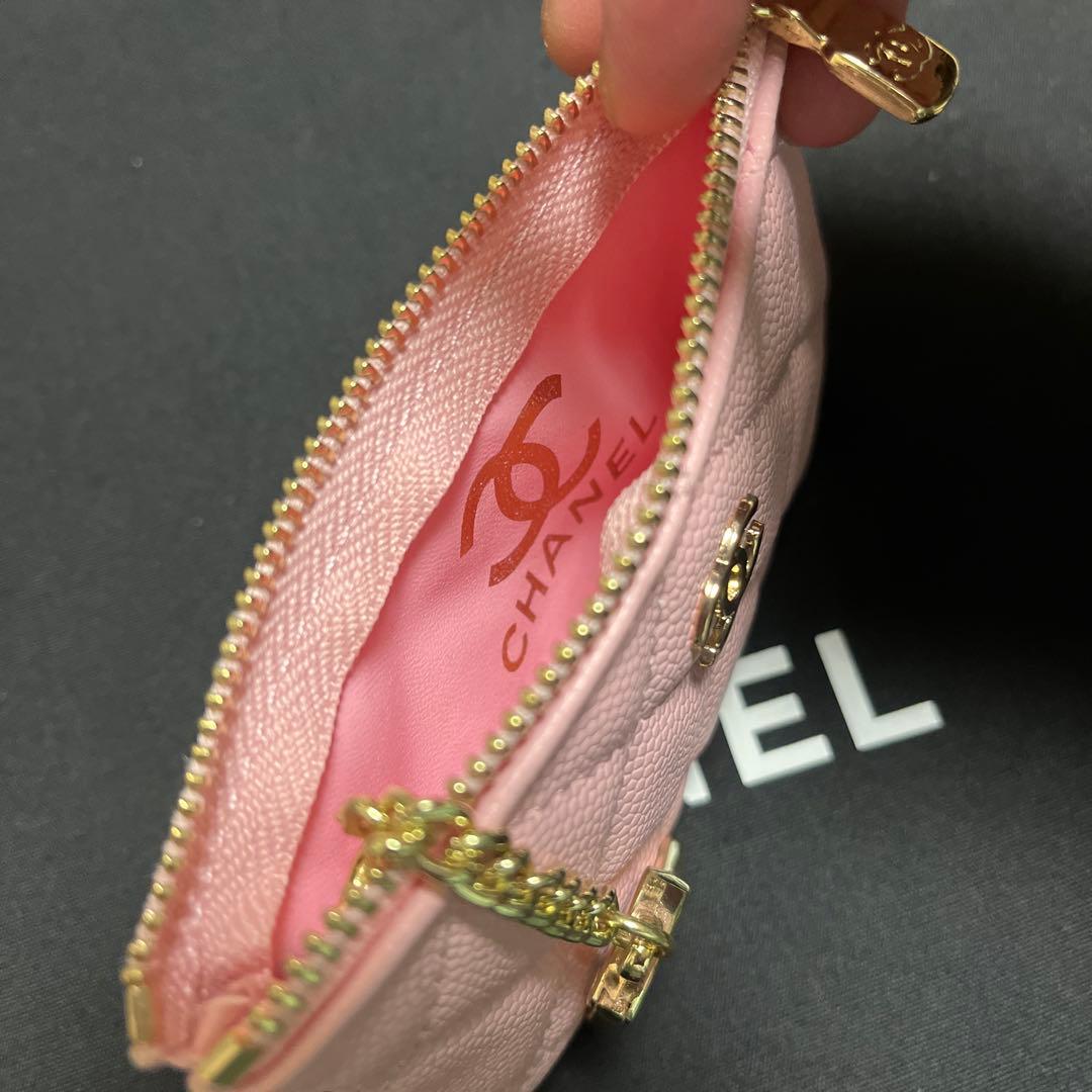 CHANEL ピンク コインケース 小銭入れ ノベルティ - メルカリ