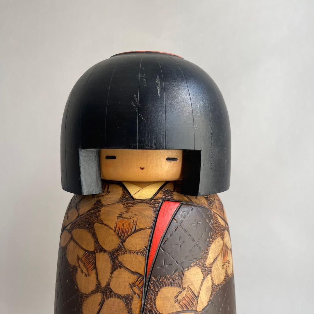 創作こけし 小林伊之助 作 日本人形 木工芸 - メルカリ