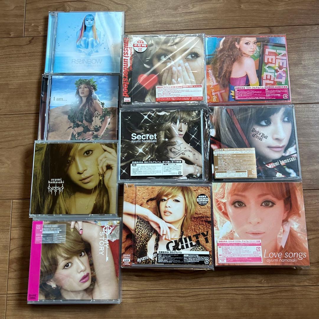 浜崎あゆみ CD アルバム まとめ売り 10枚 初回限定版あり フォトブック