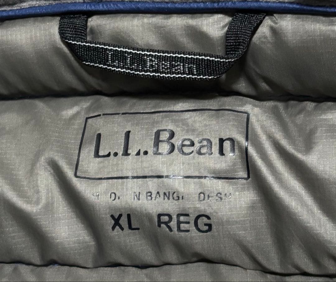 L.L.Bean ウルトラライト ダウンジャケット XL ネイビー 850FP