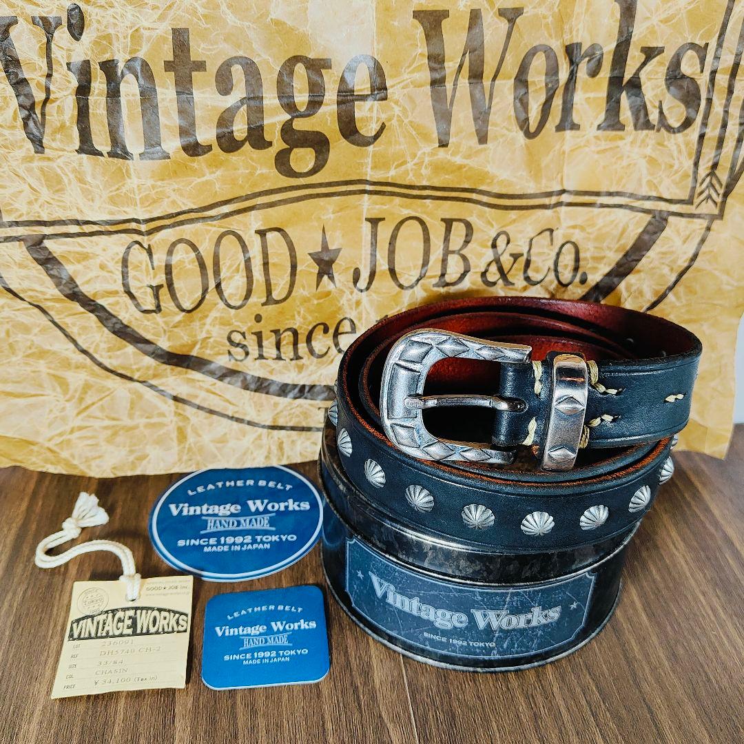 新品未使用 付属品完備】極上コンチョベルト ヴィンテージワークス