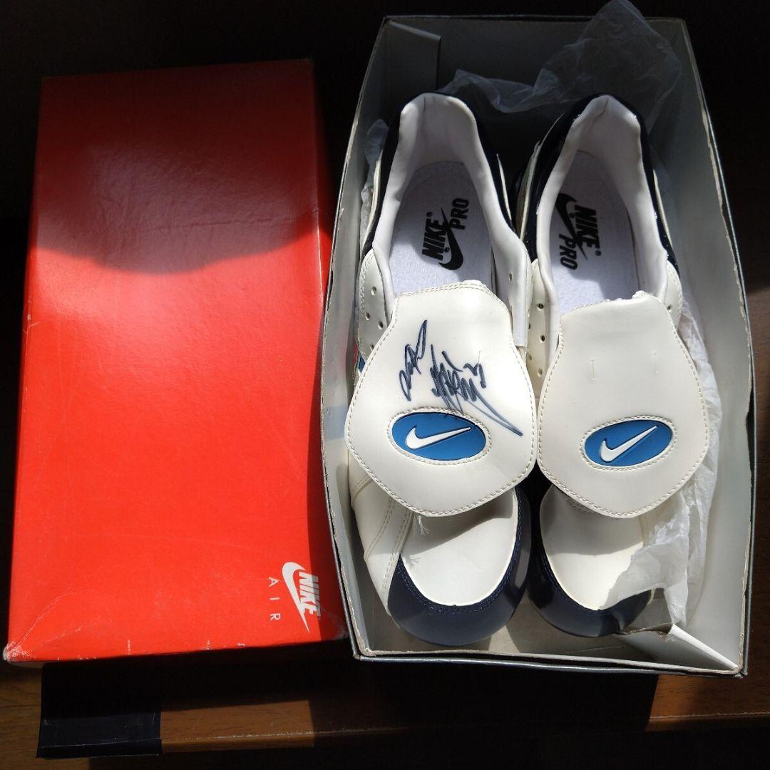 清原和博 直筆サイン入りスパイク 西武ライオンズ 読売ジャイアンツ