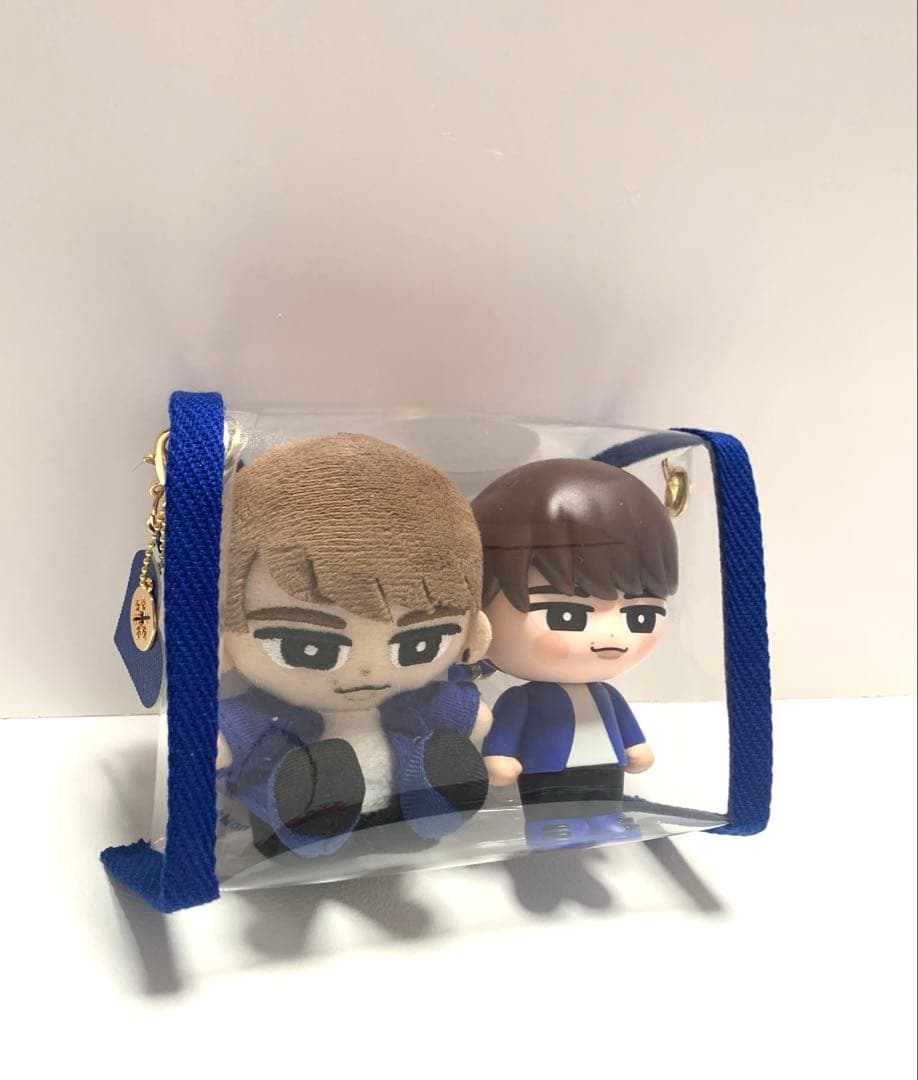 mqru様専用 すのチルソフビポーチ 青 2点 SnowMan 渡辺翔太 - メルカリ