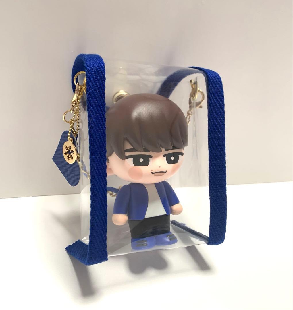 mqru様専用 すのチルソフビポーチ 青 2点 SnowMan 渡辺翔太 - メルカリ