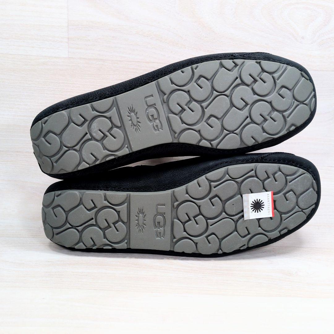 UGG 27.0cm 展示試着品 ヌバック モカシン ブラック S486
