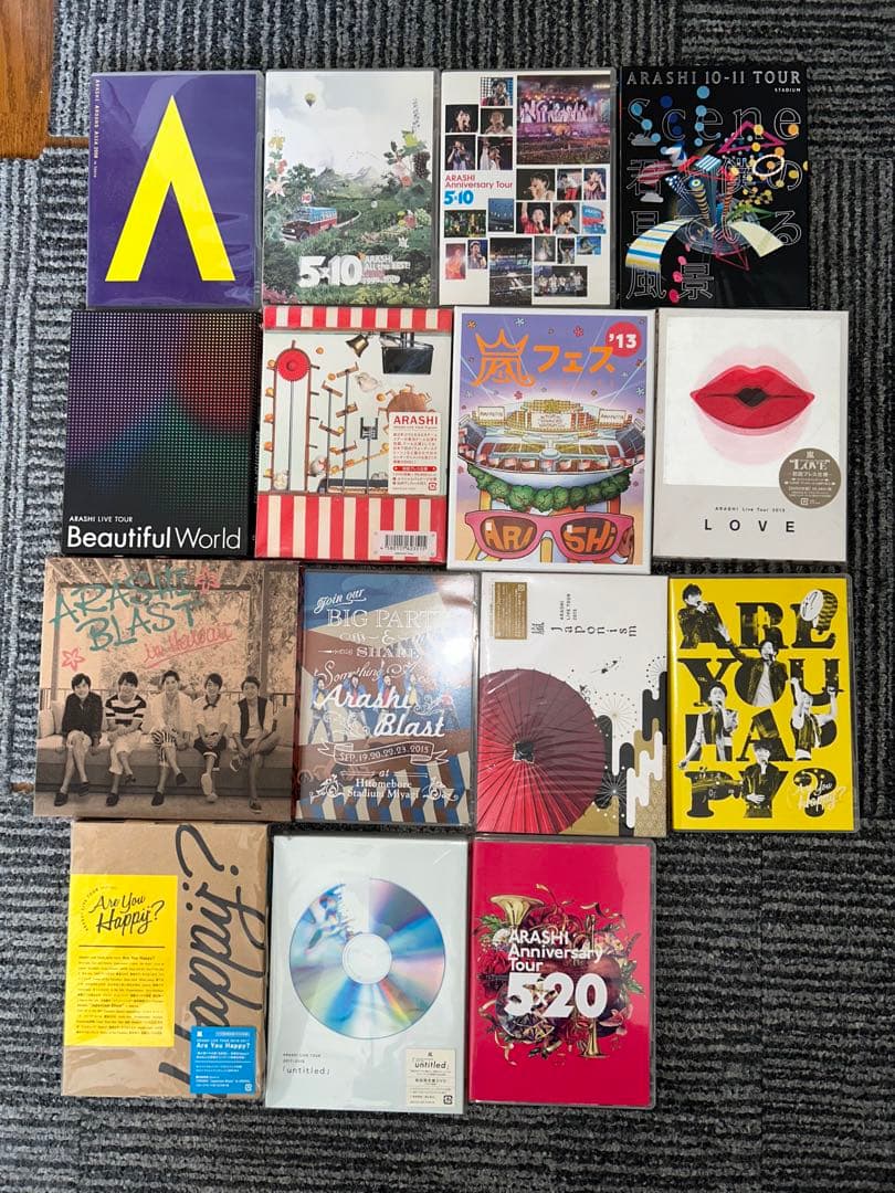嵐 DVD まとめ売り - メルカリ