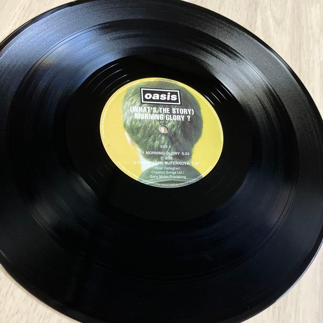 極美盤＆美ジャケ UKオリ盤 オアシス モーニング・グローリー - メルカリ