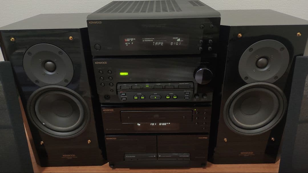 希少美品】KENWOOD ケンウッド コンポ XJ5M NEW ALLORA - メルカリ