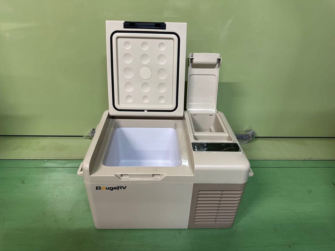 車載冷蔵庫 9L -20℃～20℃ 急速冷凍【173Whバッテリー内蔵可能】