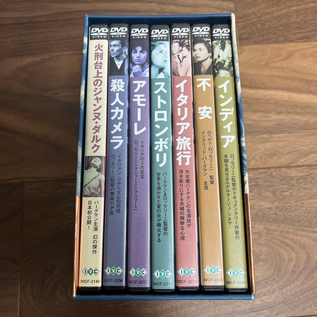 廃盤希少 ロッセリーニ コレクションDVD-BOX〈7枚組〉 - 洋画・外国