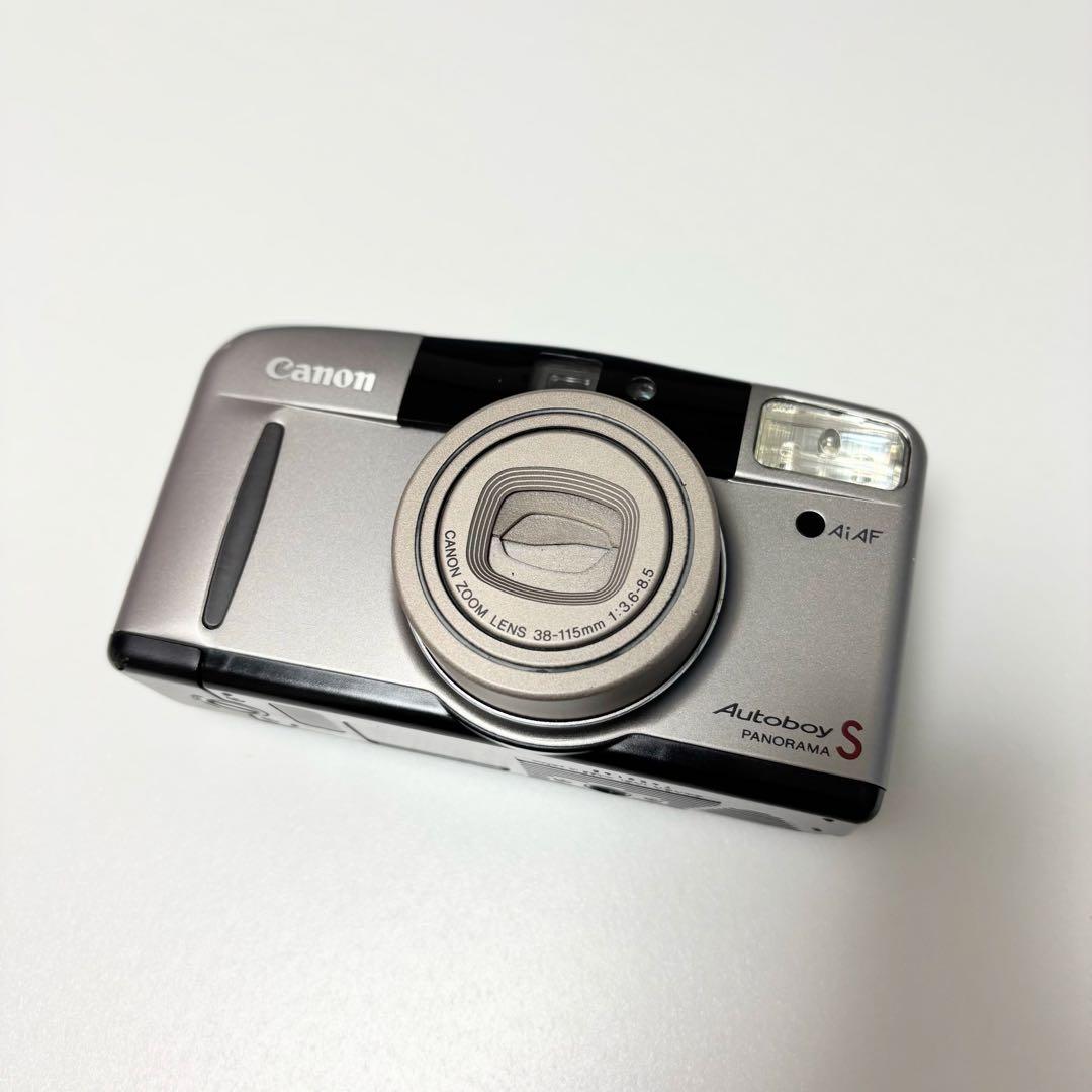 フィルムカメラ Canon Autoboy S Panorama 38-115 F3.6-8.5