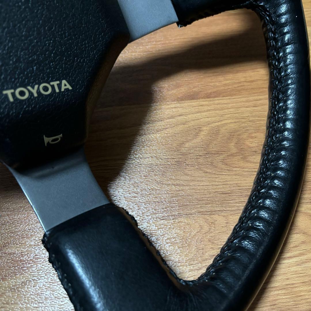 希少】トヨタ AE86 純正 ステアリング ハンドル - メルカリ