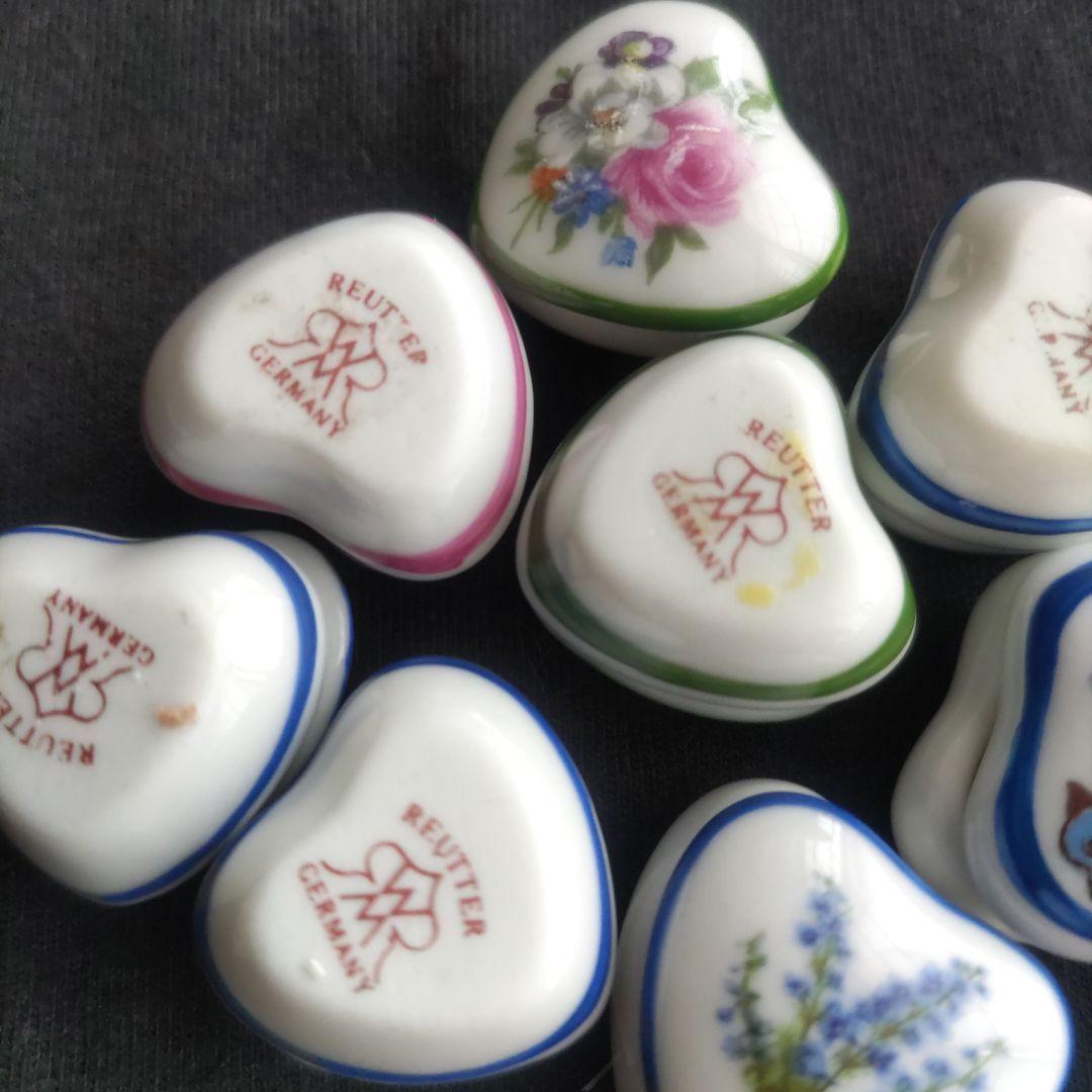 ドイツ製ロイターポーセリン ミニチュア小物入れ10個 - メルカリ