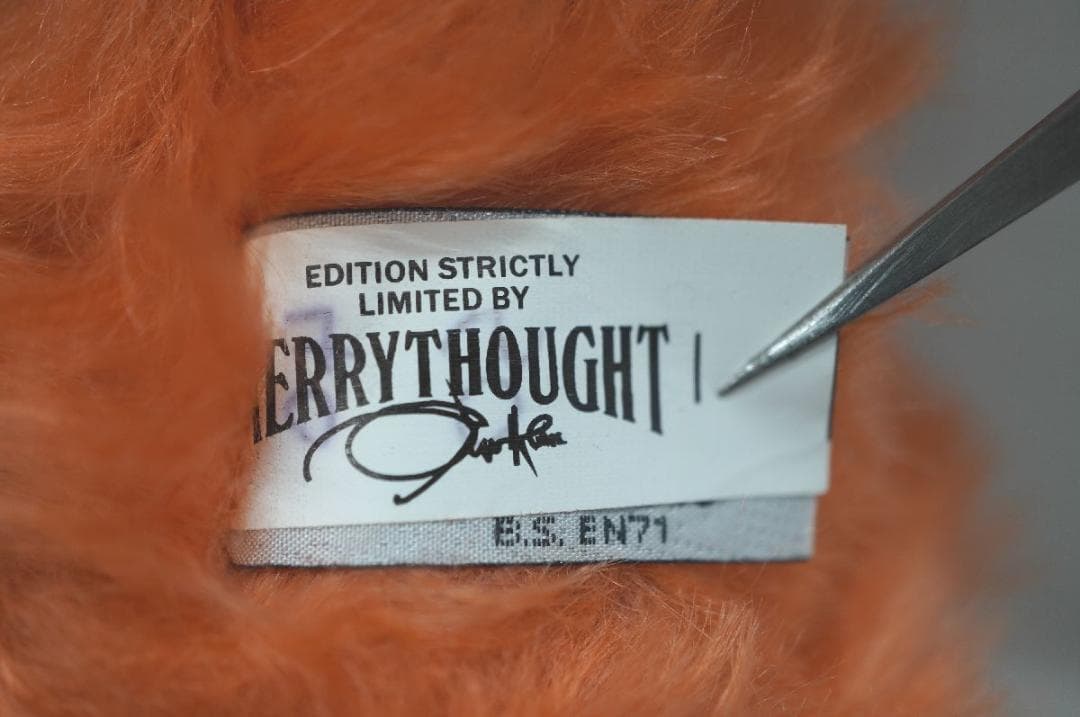 M2512-20】メリーソート テディベア 40/50 チーキー オレンジ