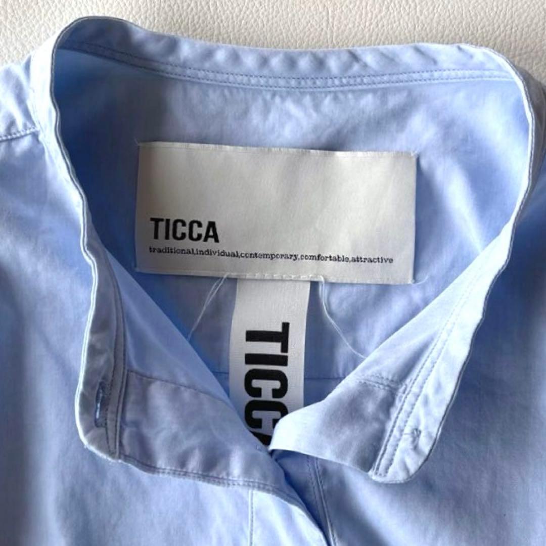 極美品♪ティッカ TICCA 定価2,5万 ビブヨークシャツ 別注 バンド