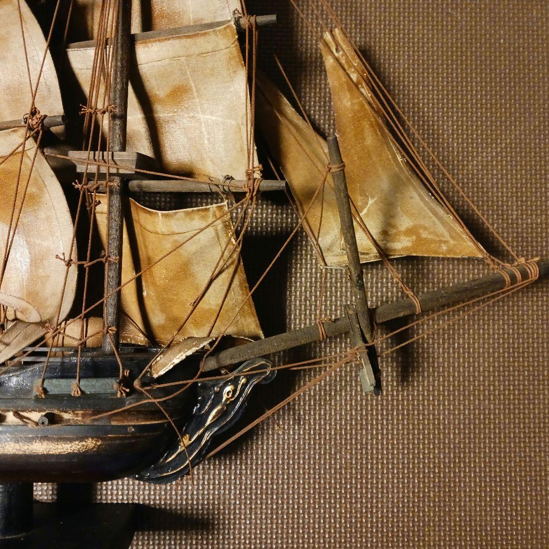 アメリカ軍艦の 船 置物 レトロ傷汚れあり - メルカリ