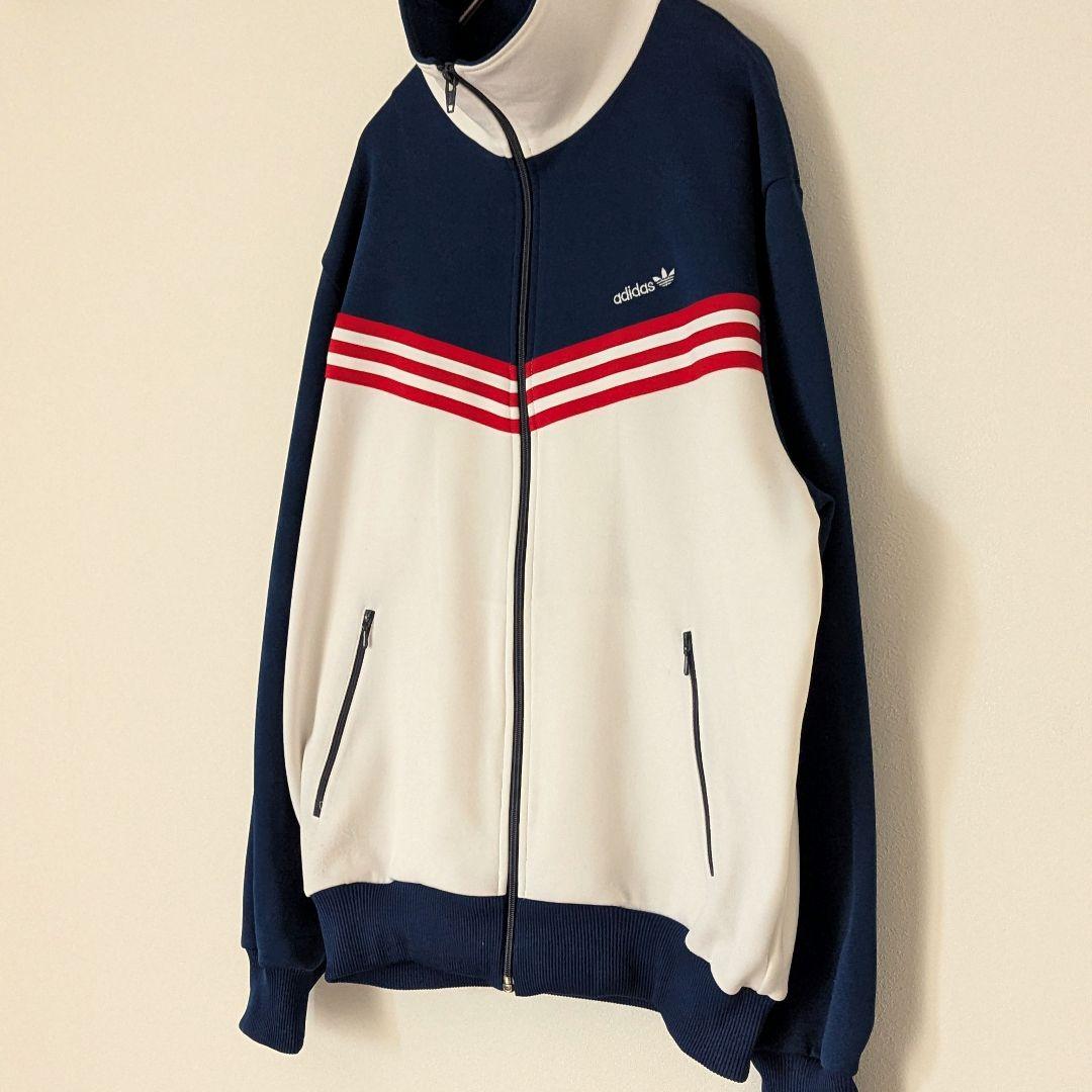 80s◎超希少☆西ドイツ アディダス トラックジャケット デサント L 美品