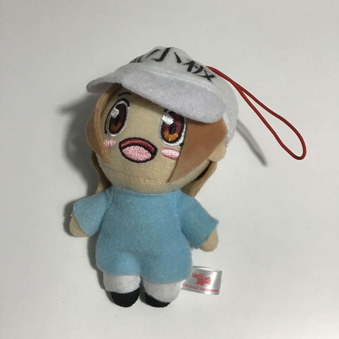 はたらく細胞 血小板ちゃん マスコットぬいぐるみ - メルカリ
