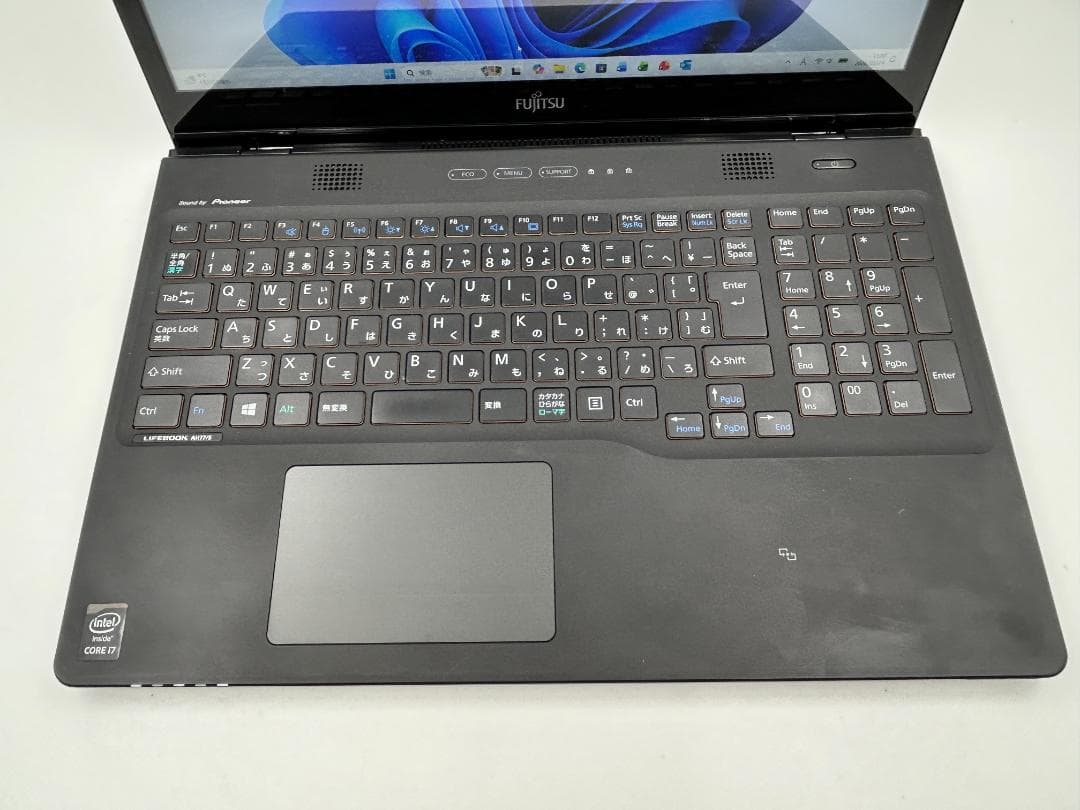 ノートパソコン core i7 windows11オフィス付き AH77/SB - メルカリ