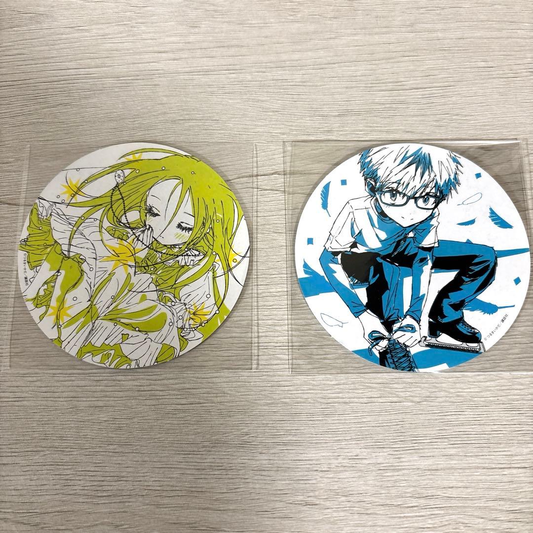 メダリスト 特典 コースターセット 鴗鳥理凰、狼嵜光 - メルカリ