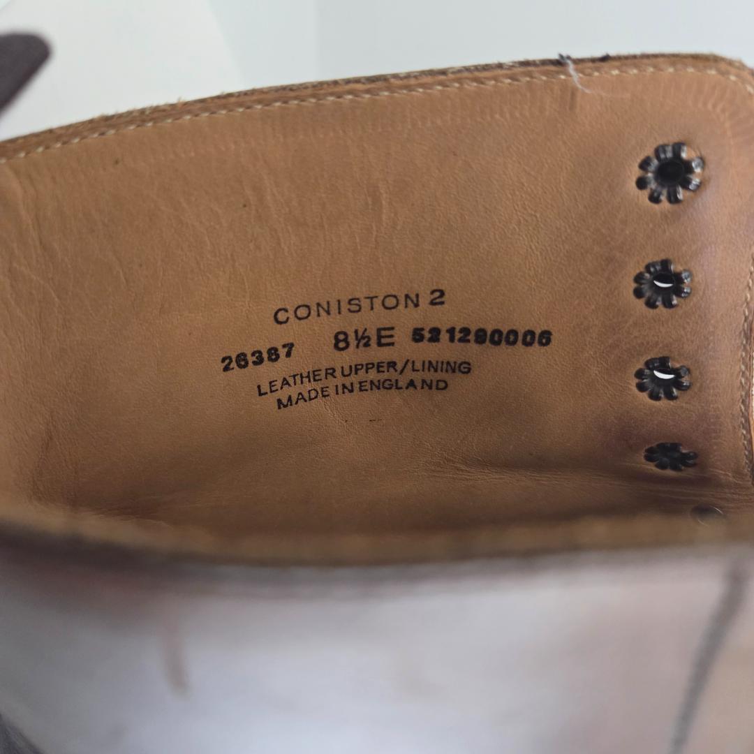 Crockett&Jones コニストン2 ダークブラウン #375 8.5E