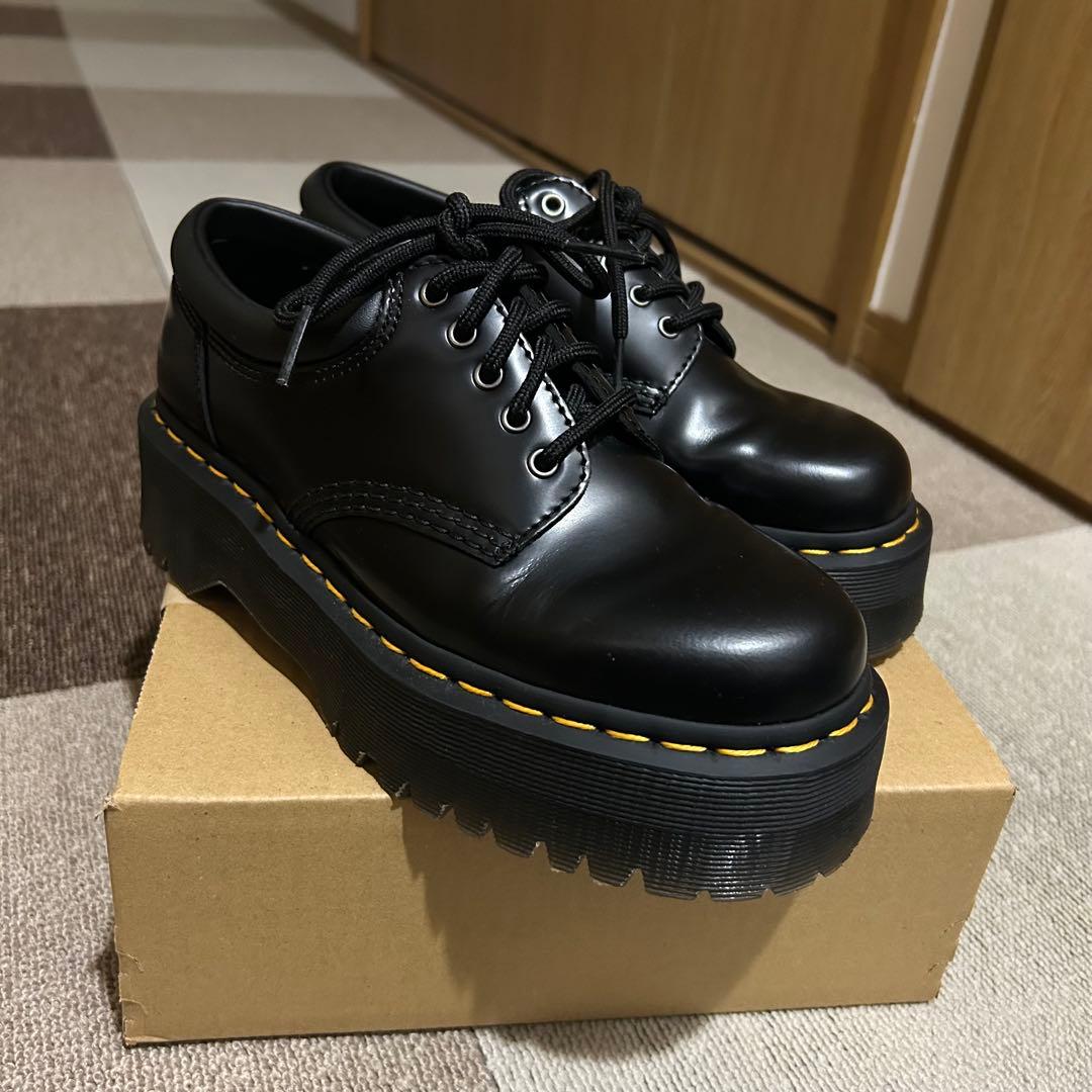 ドクターマーチン 厚底 5ホール UK5 24cm 新作厚底5ホールシューズ | ドクターマーチン | ショップブログ | 町田