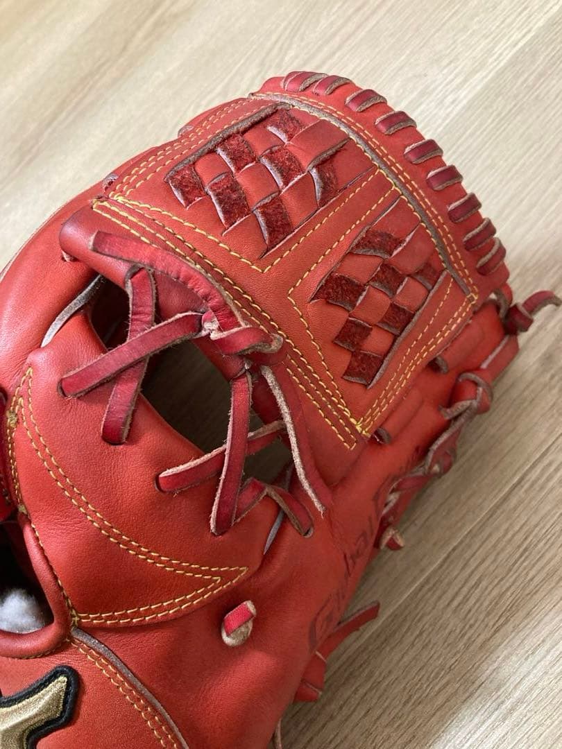 てるてる坊主様 硬式内野手グローブ ミズノグローバルエリートMM型