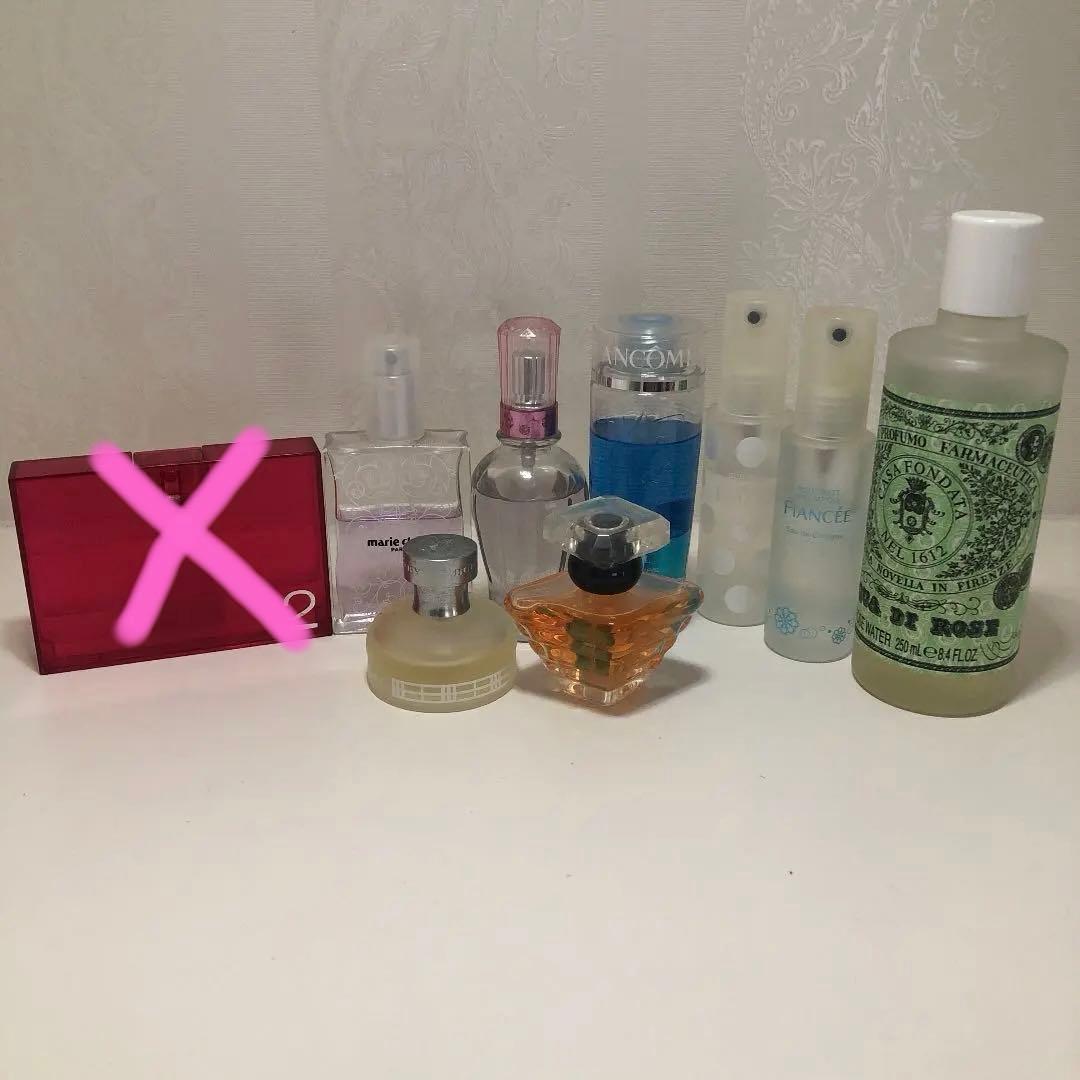 香水、コスメまとめて！8点 バーバリー 、ランコム、サンタマリア