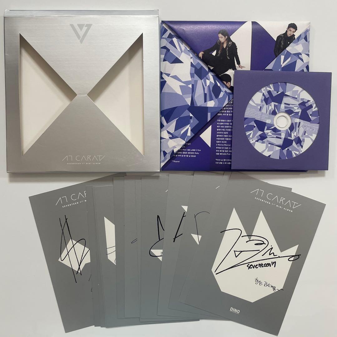 SEVENTEEN 開封済アルバム まとめ売り 一部トレカ付き - メルカリ