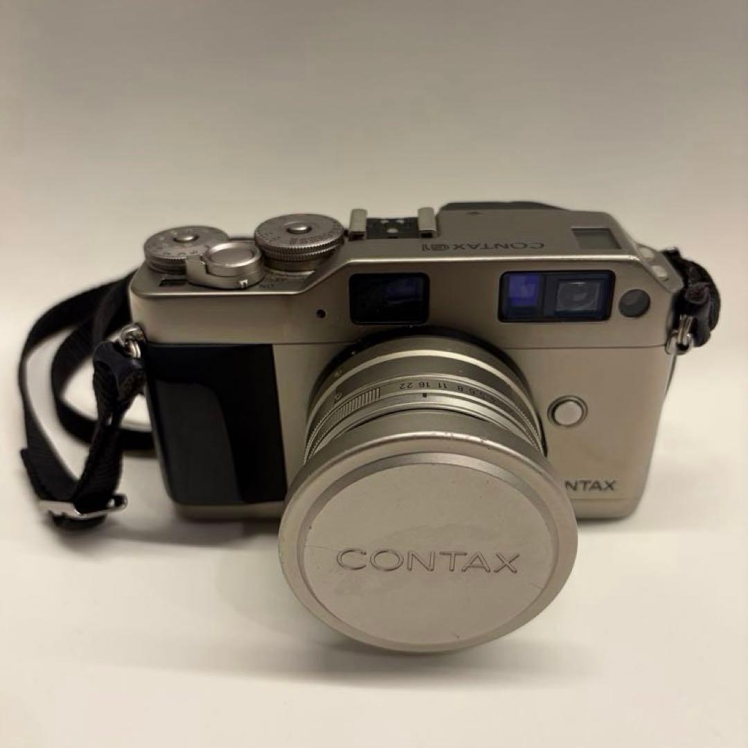 CONTAX G1 フィルムカメラ レンズ3本 ジャンク扱い - メルカリ