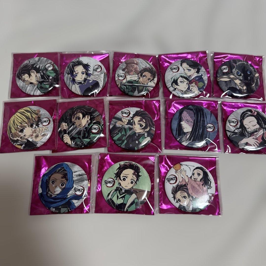 鬼滅の刃 全集中展 幕間画 缶バッジ 弐 セミコンプ アニメ「鬼滅の刃」全集中展 -刀鍛冶の里編・柱稽古編- 幕間