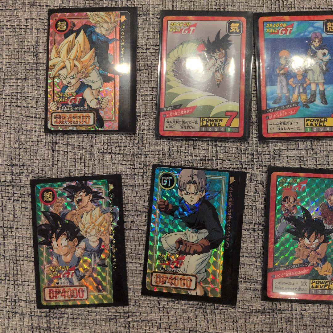 希少全部隠し】ドラゴンボールGT カードダス まとめ売り 未剥し、一部